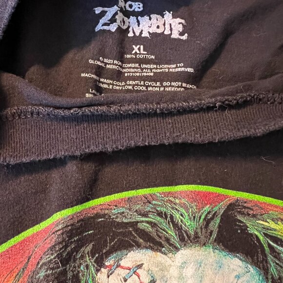 Rob Zombie Face T-Shirt NWOT XL - Picture 2 of 2